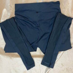 Lululemon Wunder Under High-Rise Tight with Mesh Panels Black - size 6